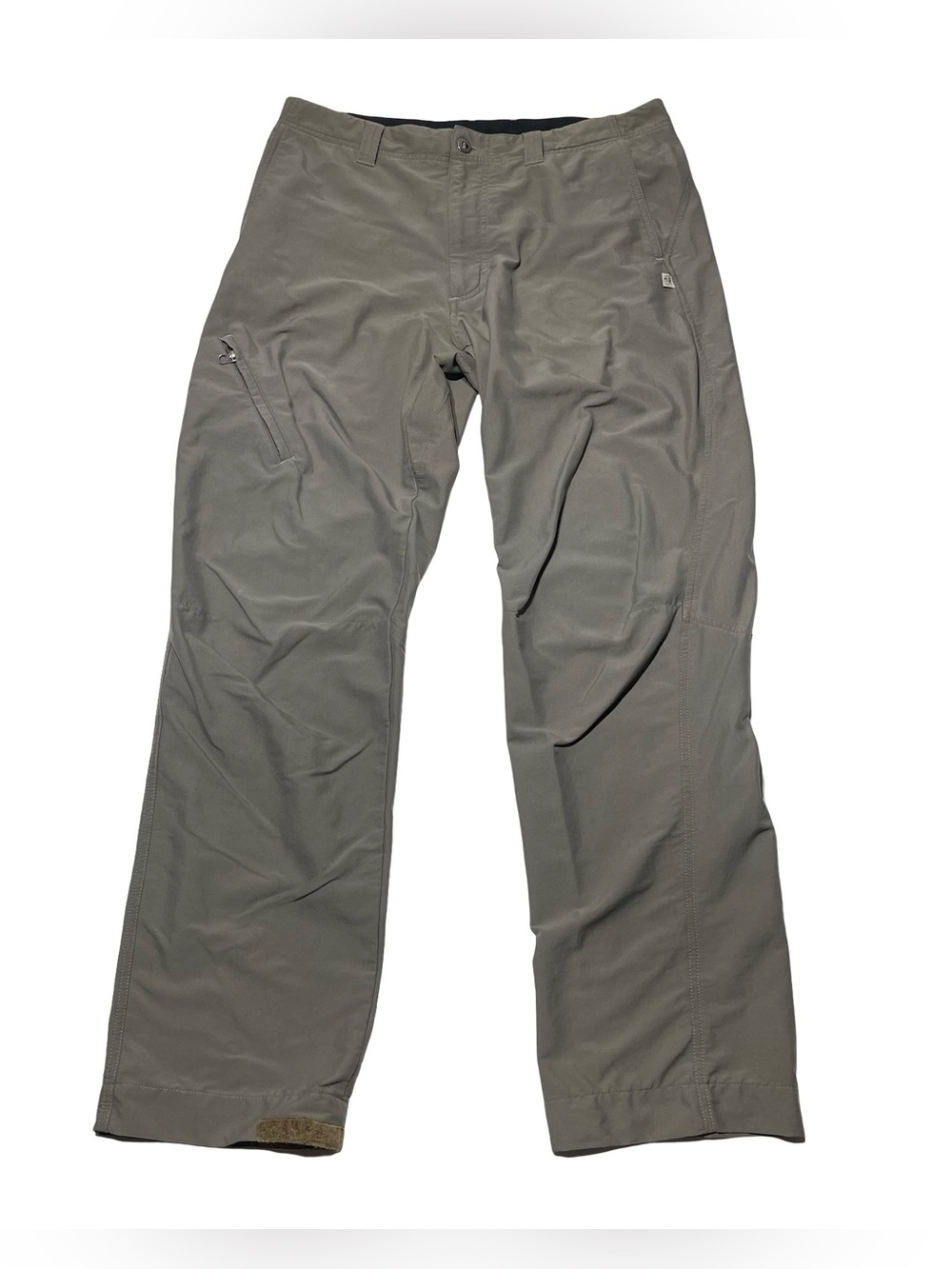 Vintage Patagonia Rhythm Tan Brown Cargo Nylon Hiking Pants Size 34 x 32 Strap